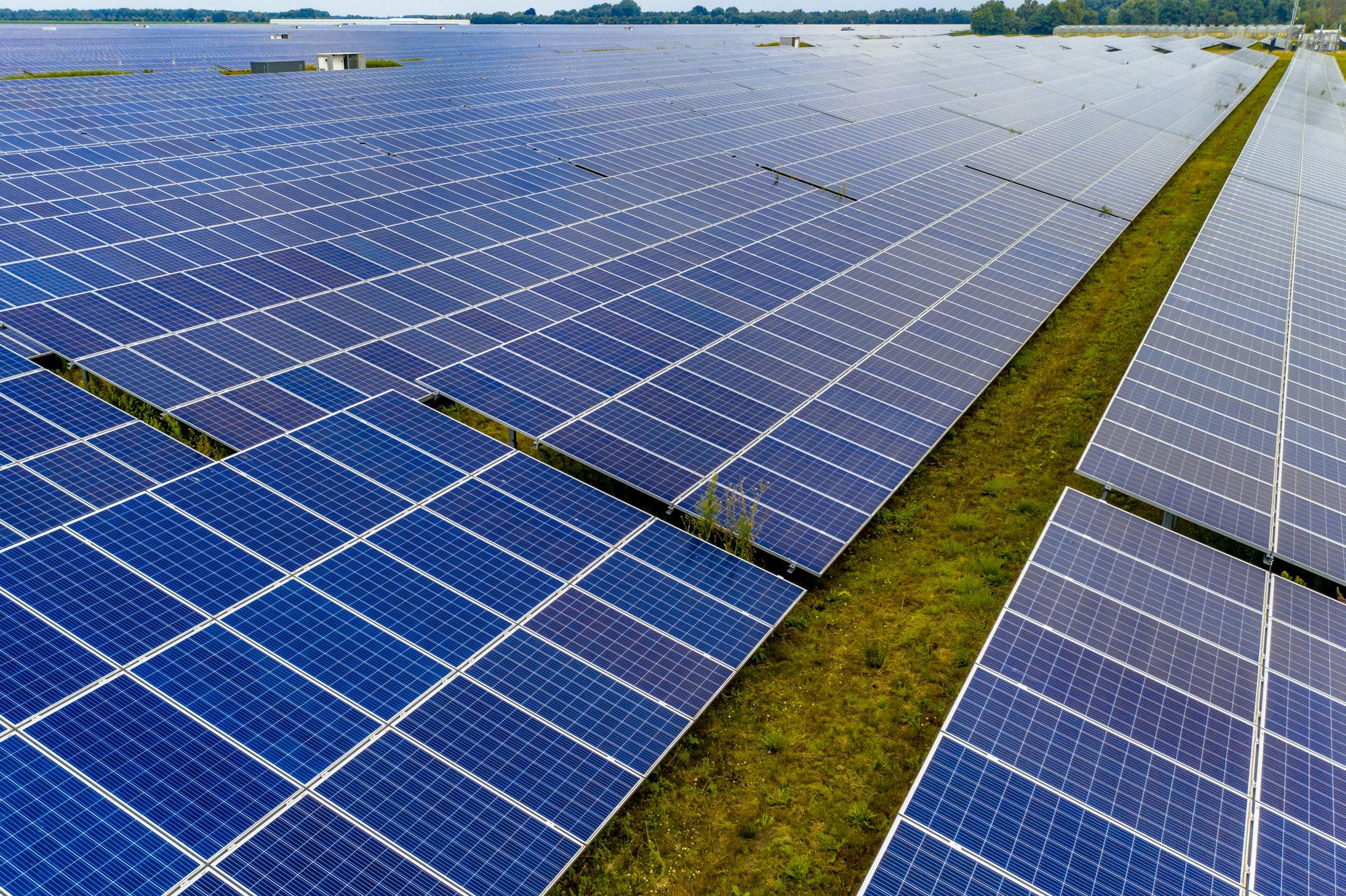 Large solar energy installation